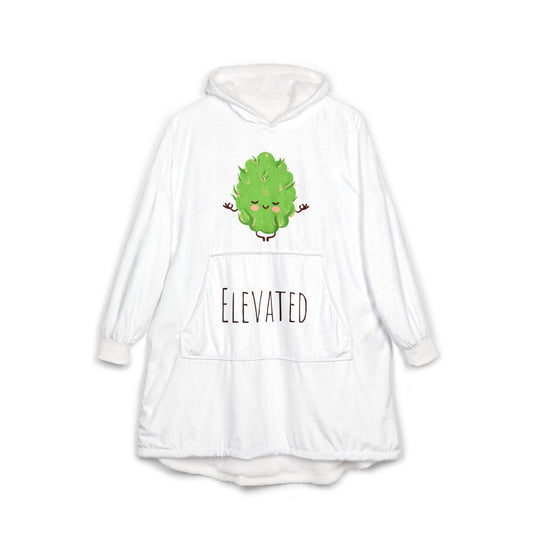 Hooded Blanket β βElevatedβ Meditative Nug Cozy Wearable Blanket