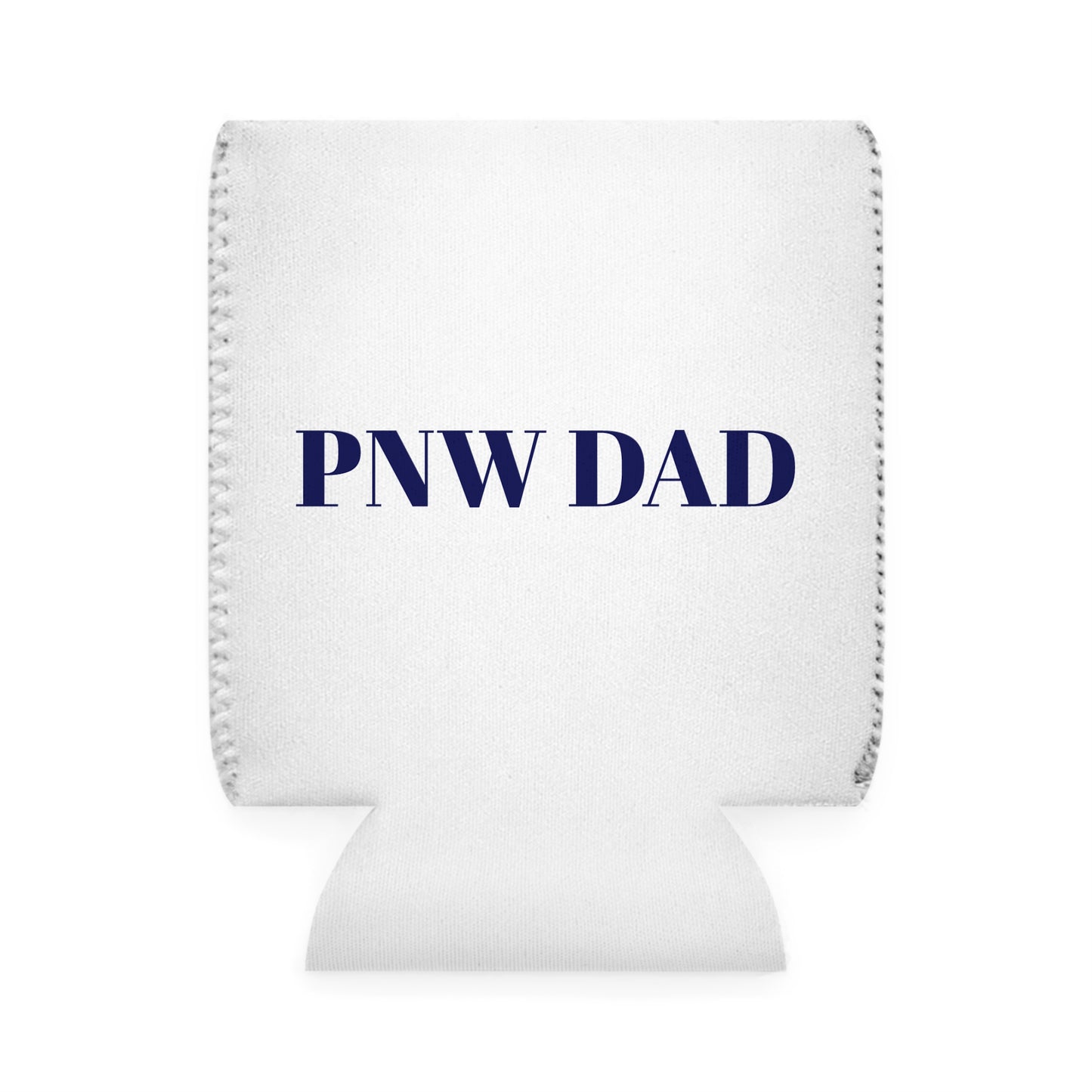 Customizable PNW Can Cooler — Mountain Lake Fishing Drink Sleeve - Father's Day Gift