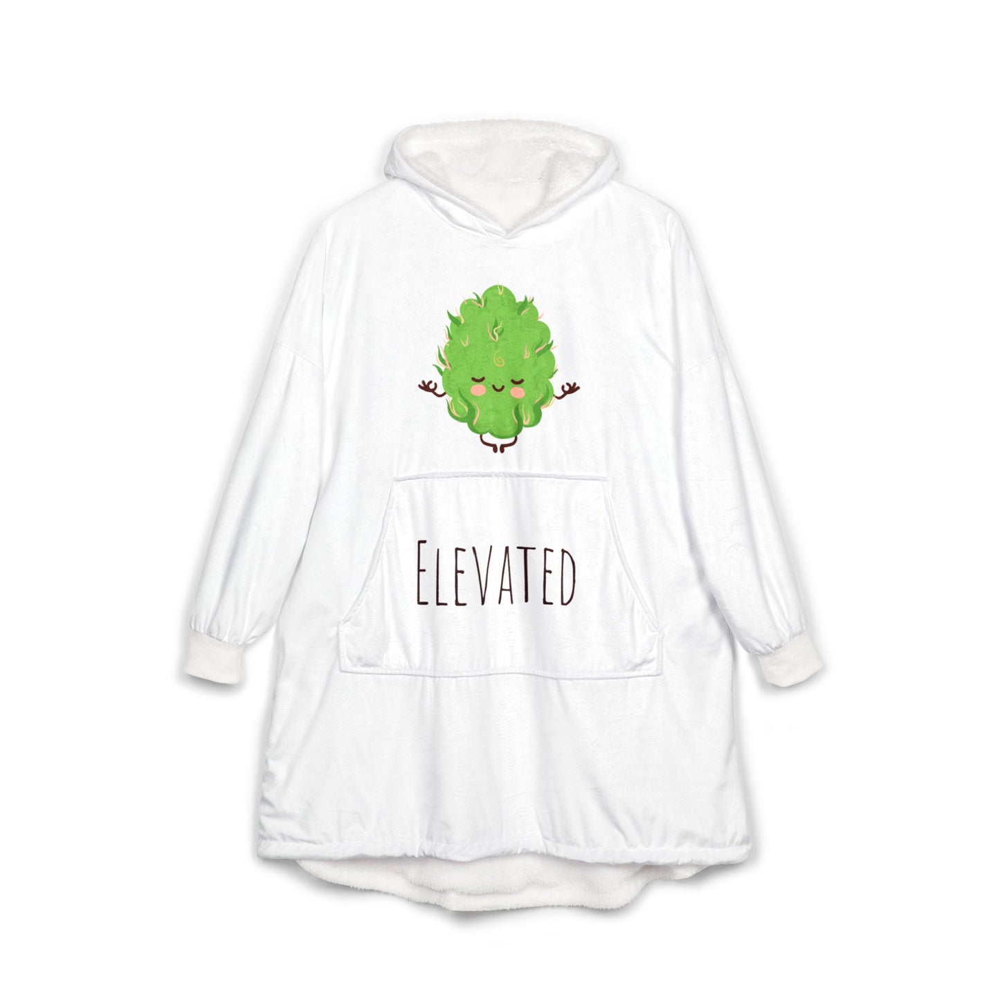 Hooded Blanket — “Elevated” Meditative Nug Cozy Wearable Blanket