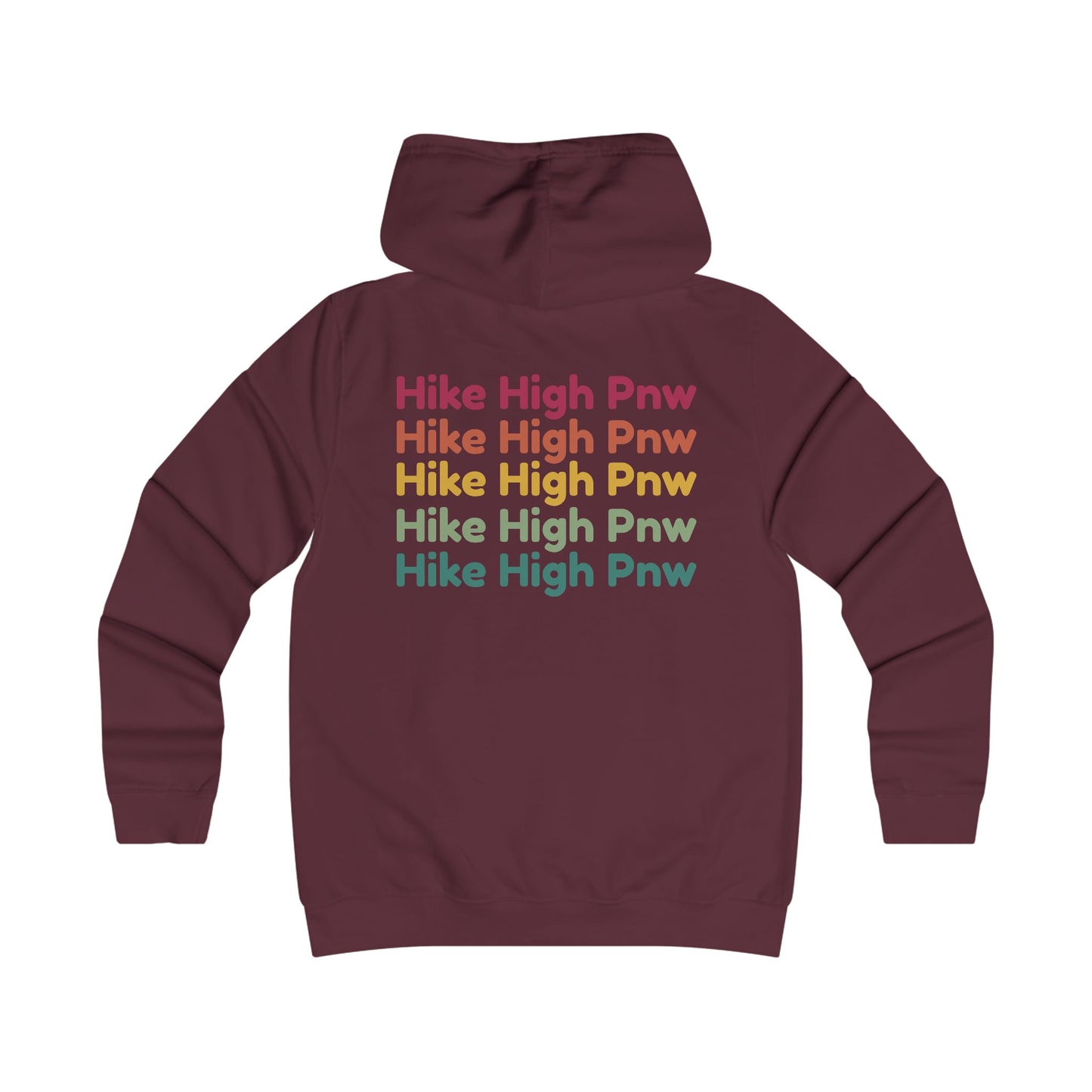 Stay High Pnw Hoodie — Retro Hiking Graphic Pullover for Cozy Pnw Mornings
