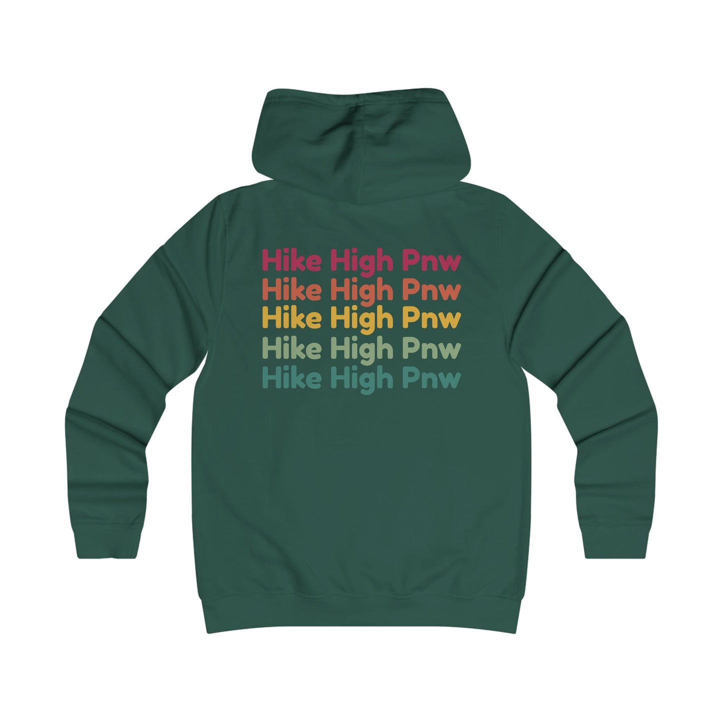 Stay High Pnw Hoodie — Retro Hiking Graphic Pullover for Cozy Pnw Mornings
