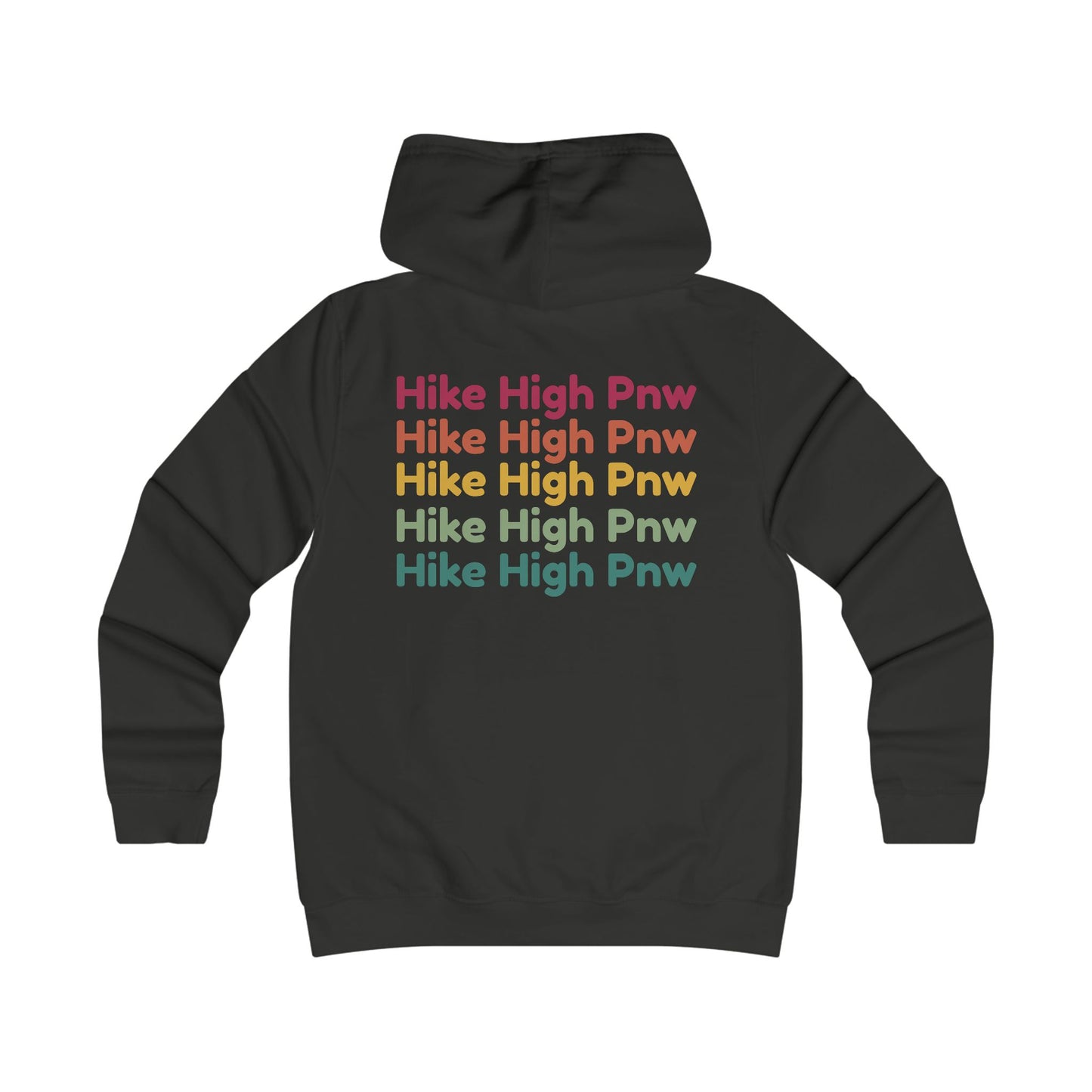Stay High Pnw Hoodie — Retro Hiking Graphic Pullover for Cozy Pnw Mornings